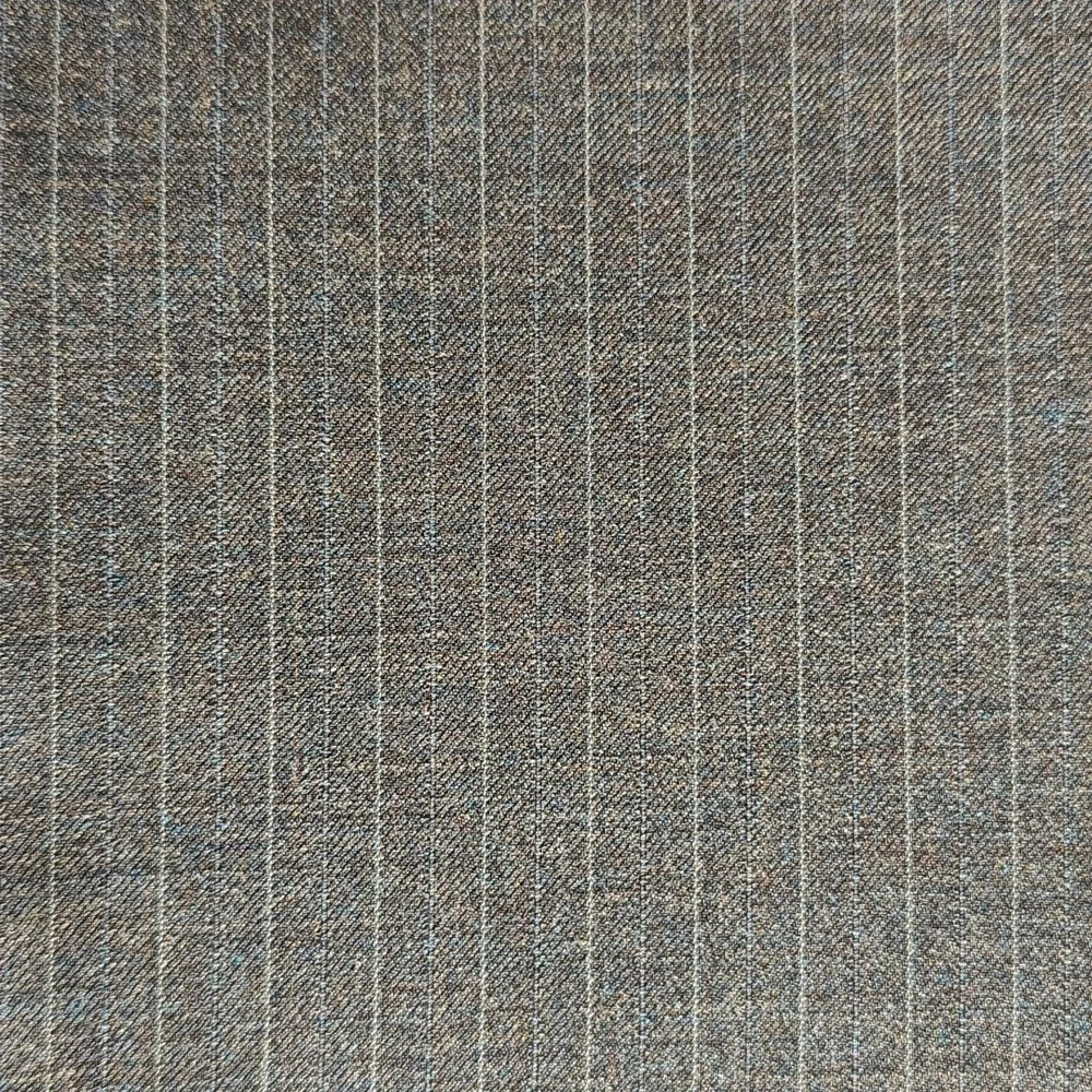 EUC Men's Gray Pinstripe Dress Pants - Picture 6 of 8